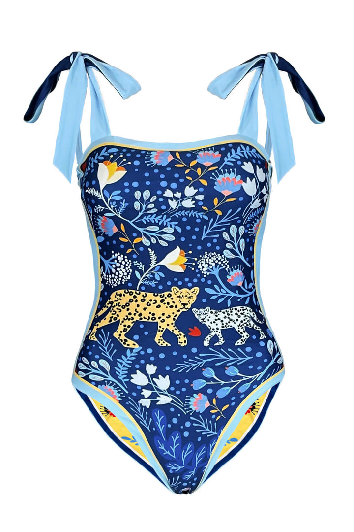 Amazon Rainforest Reversible One Piece Swimsuit