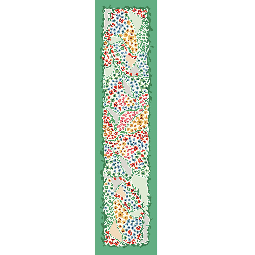 Garden Oblong Silk Scarf