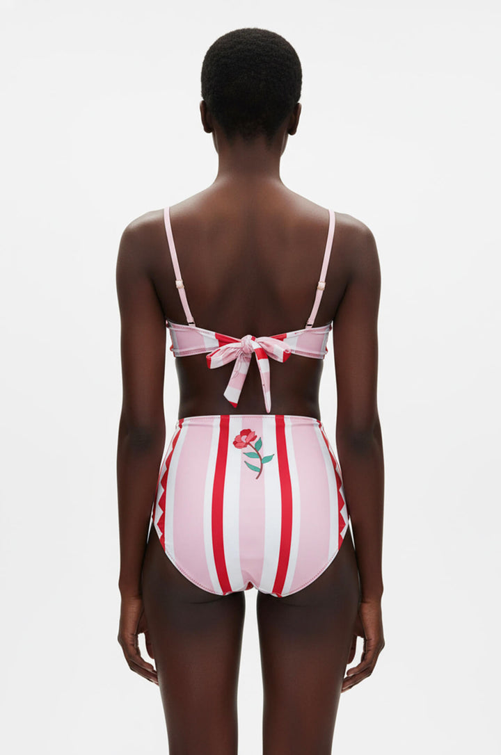 Jungle Rose Reversible Bikini Bottom