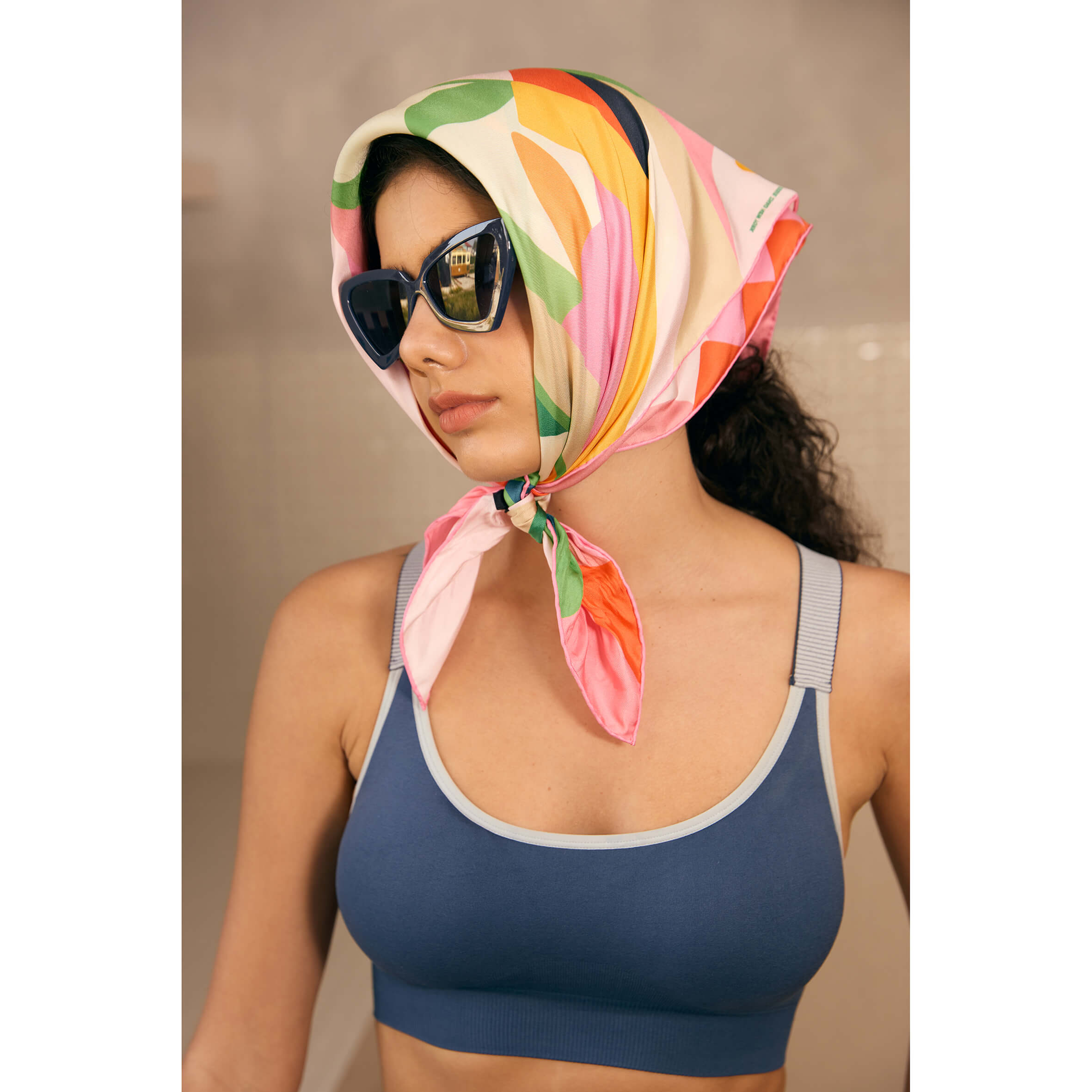 スカーフ ORR Botanical Silk Scarf ORR Botanical Silk Scarf