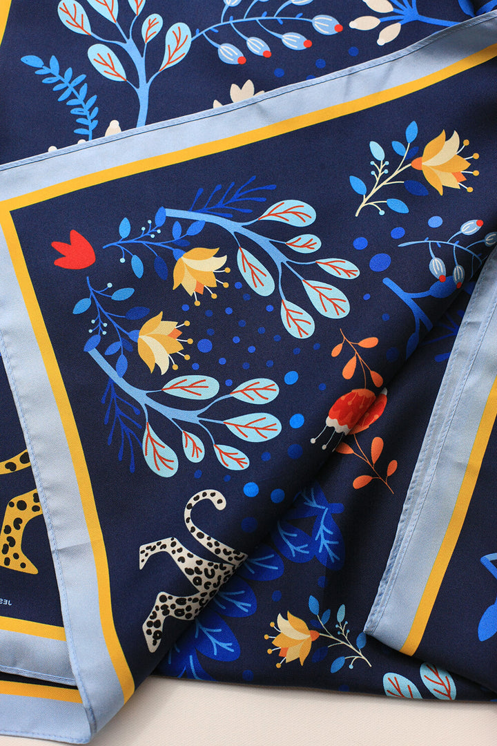Amazon Rainforest Oblong Silk Scarf