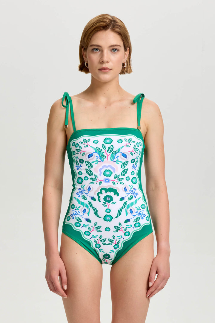 Botanic Reversible One-Piece Swimsuit