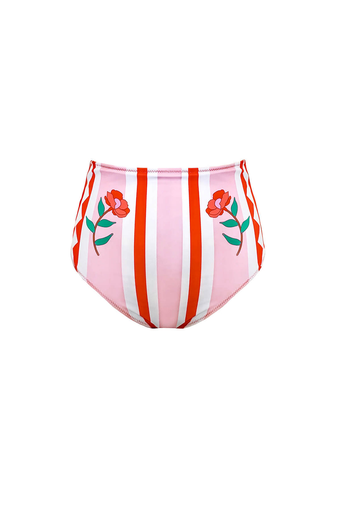 Jungle Rose Reversible Bikini Bottom