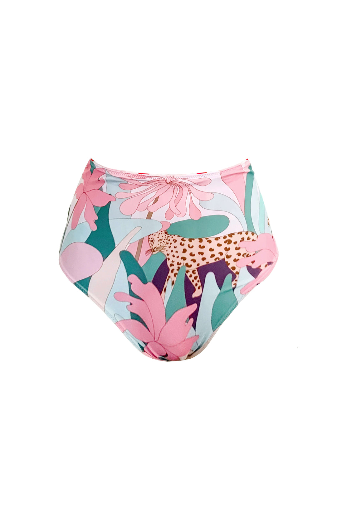 Jungle Rose Reversible Bikini Bottom