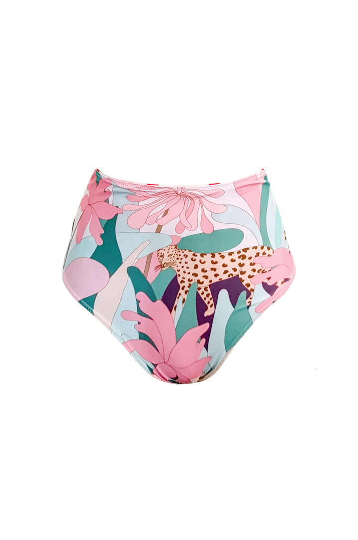 Jungle Rose Reversible Bikini Bottom