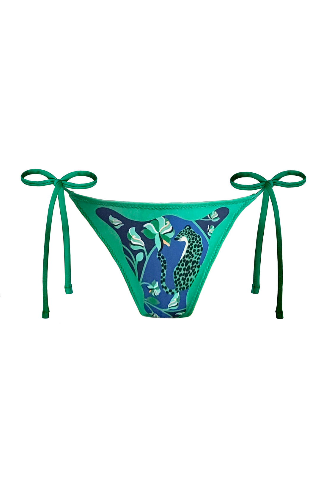 Verdant Wild Reversible Tie Side Bottom