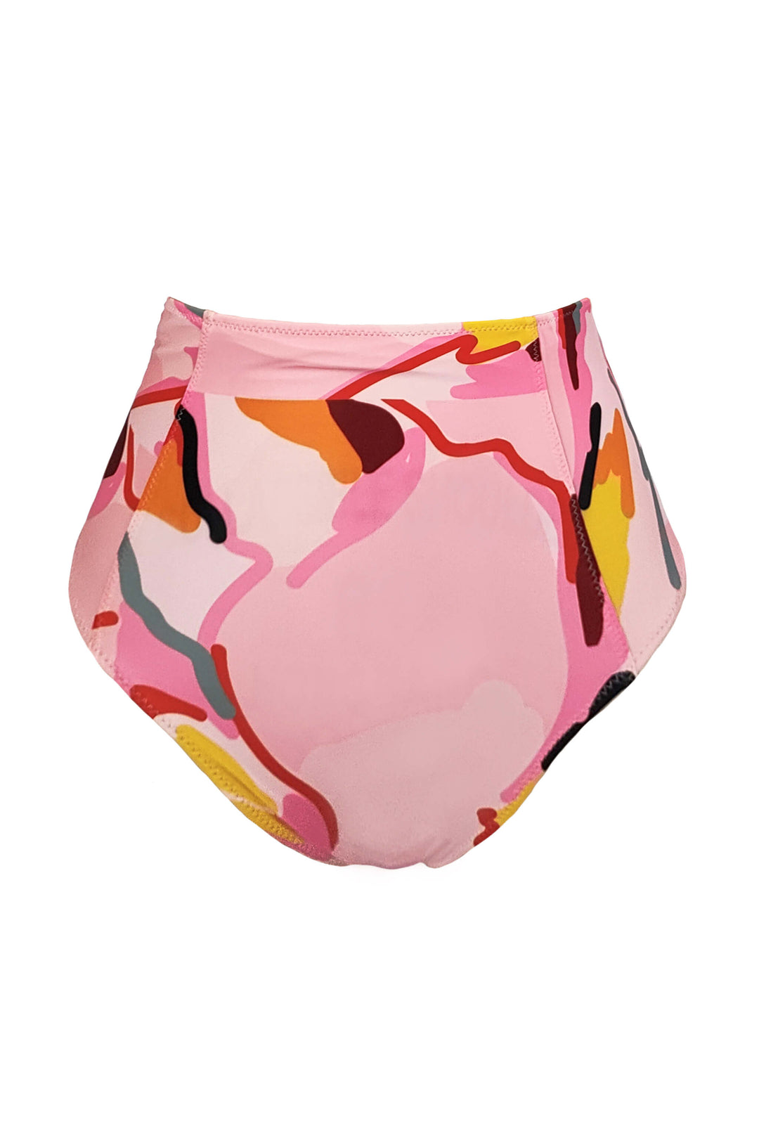 Aurora Bloom High Waisted Bikini Bottom