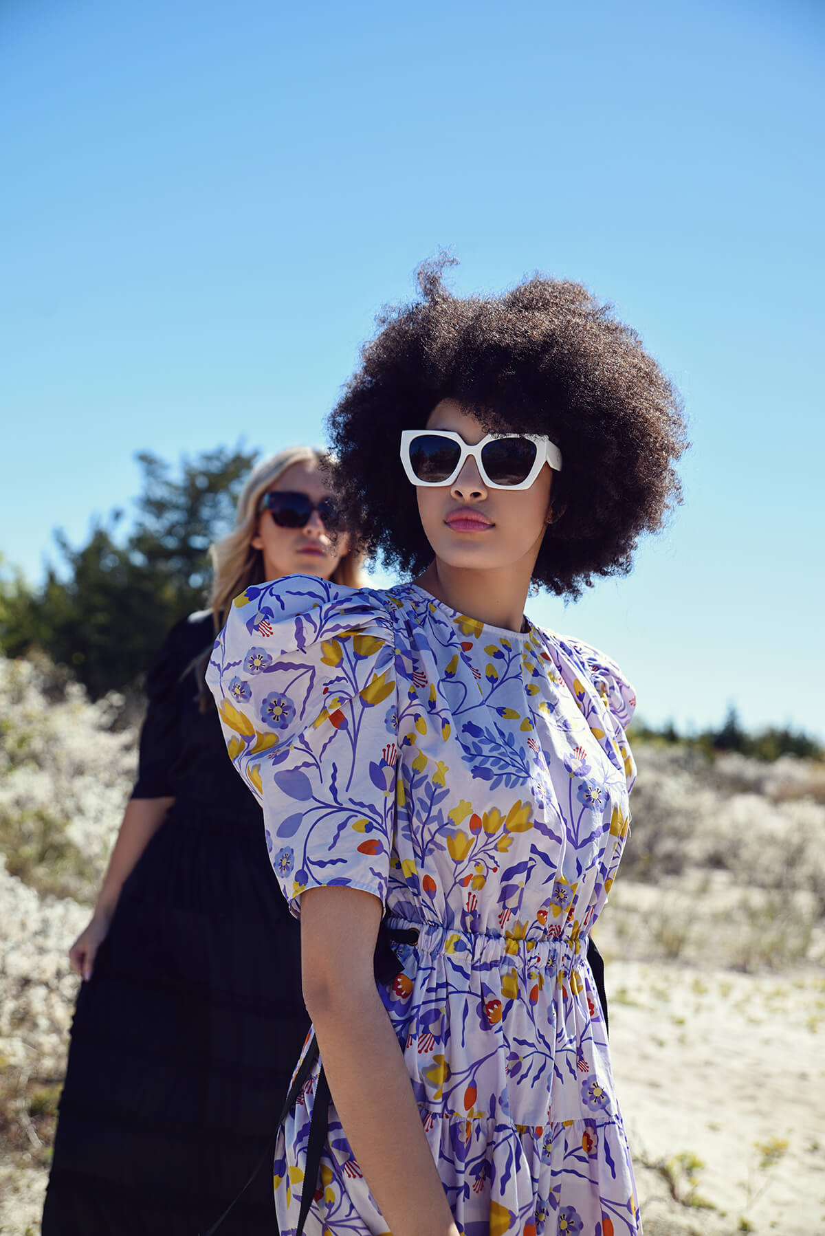 ワンピース Flower Printed Sleeves Dress Shop the Provence Bloom Long Sleeve Maxi Dress Floral Blue