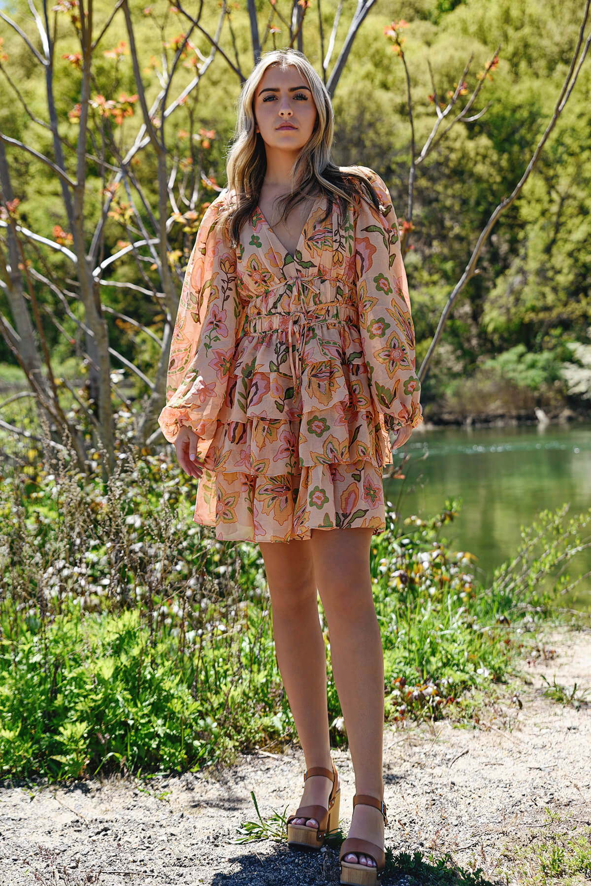 Garden clearance mini dress