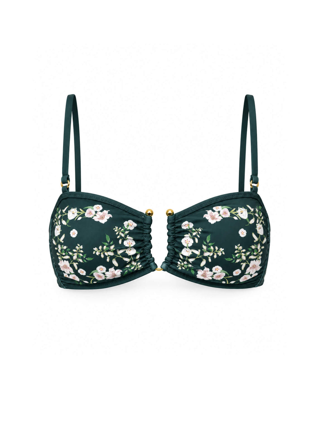 Lily Garden Reversible Square Bandeau Top