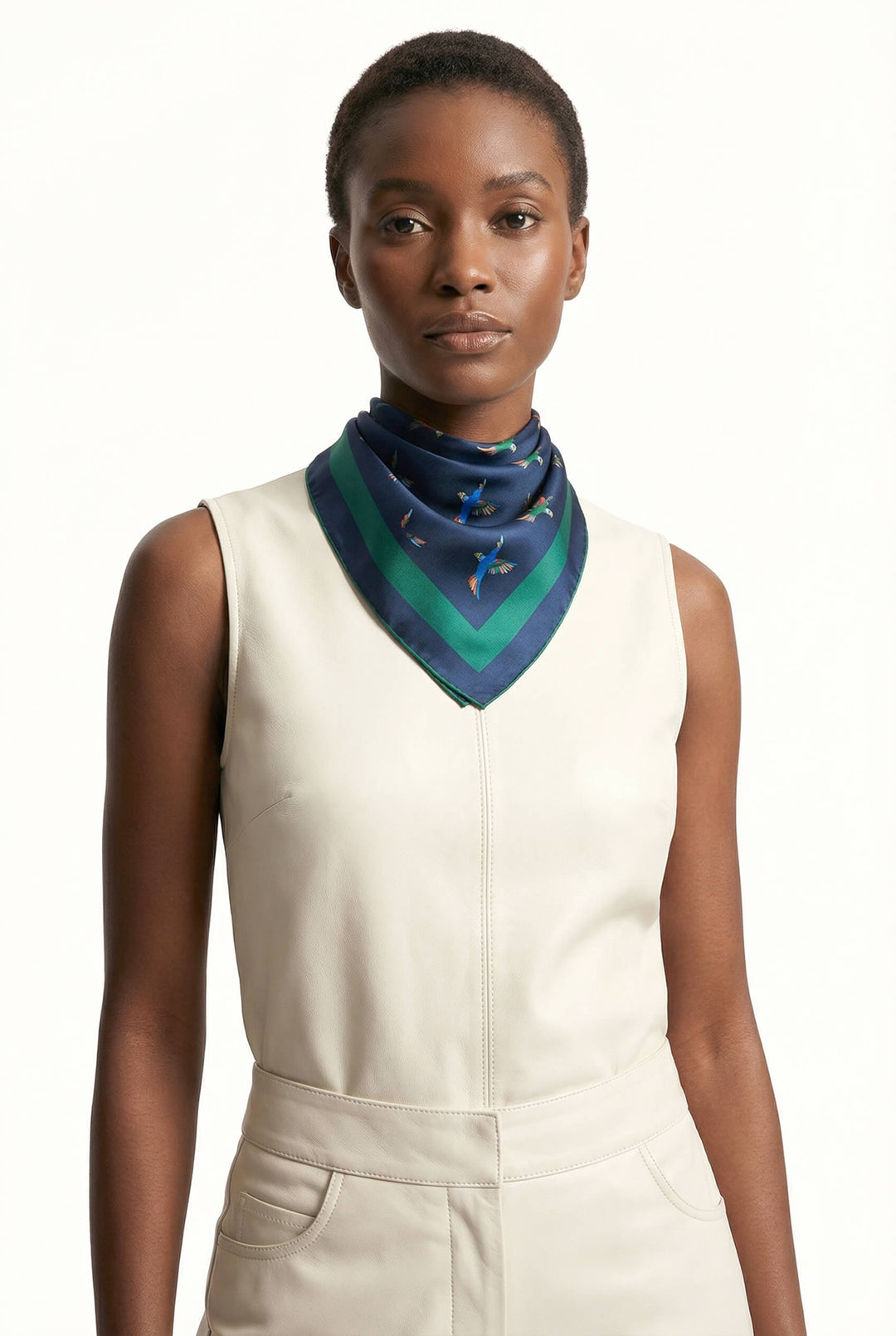 Freedom Wings Double Sided Silk Scarf