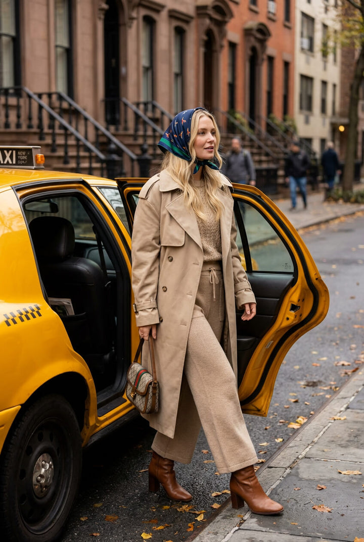 Freedom Wings Double Sided Silk Scarf