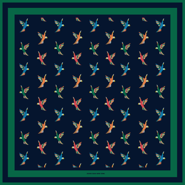 Freedom Wings Double Sided Silk Scarf