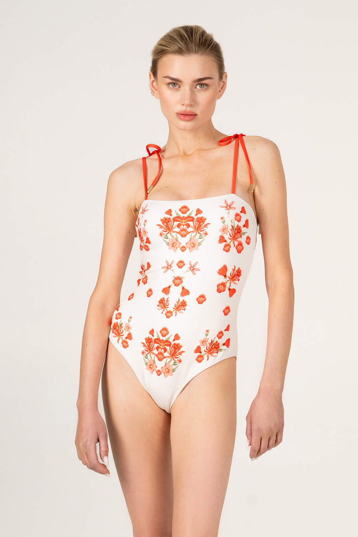 Passion Garden Reversible One Piece Swimsuit