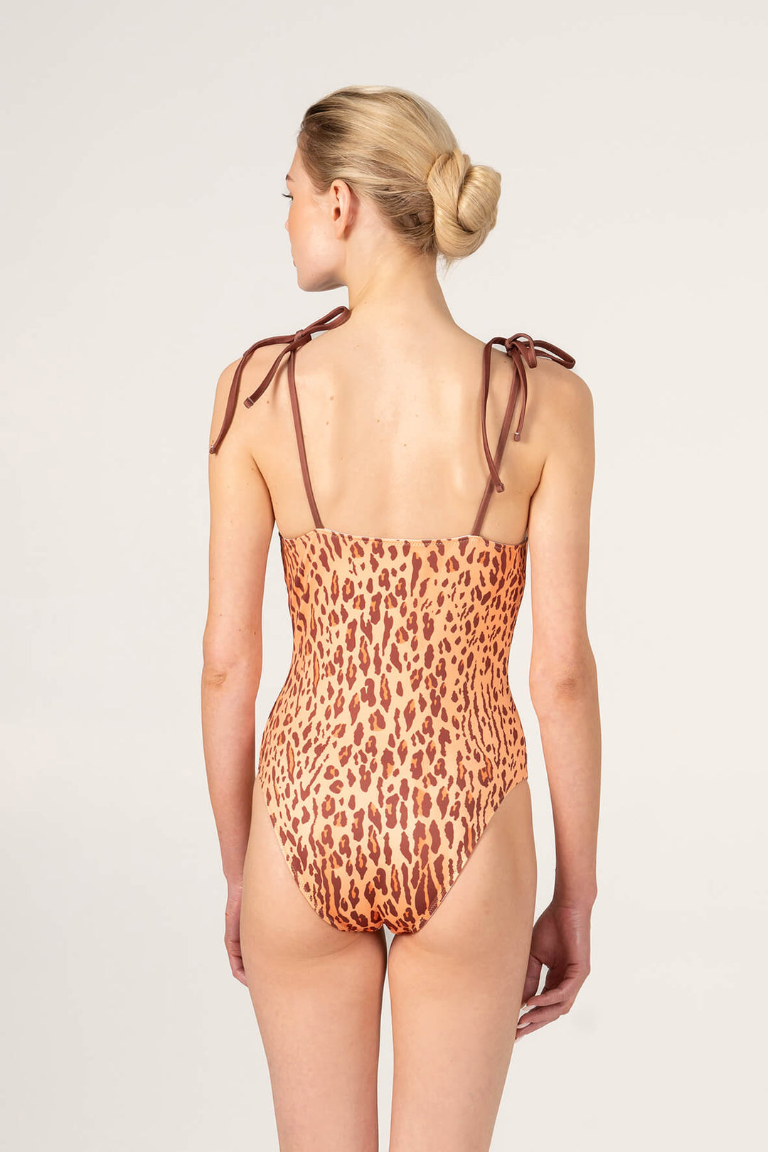 Ivory Safari Reversible One Piece Swimsuit