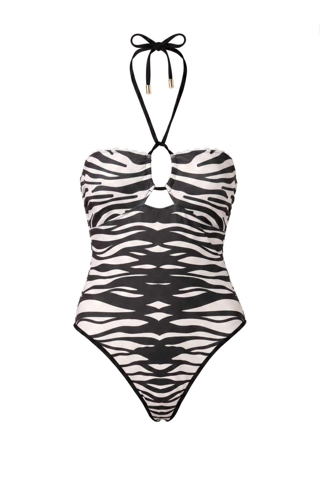 Midnight Zebra Reversible One Piece Swimsuit
