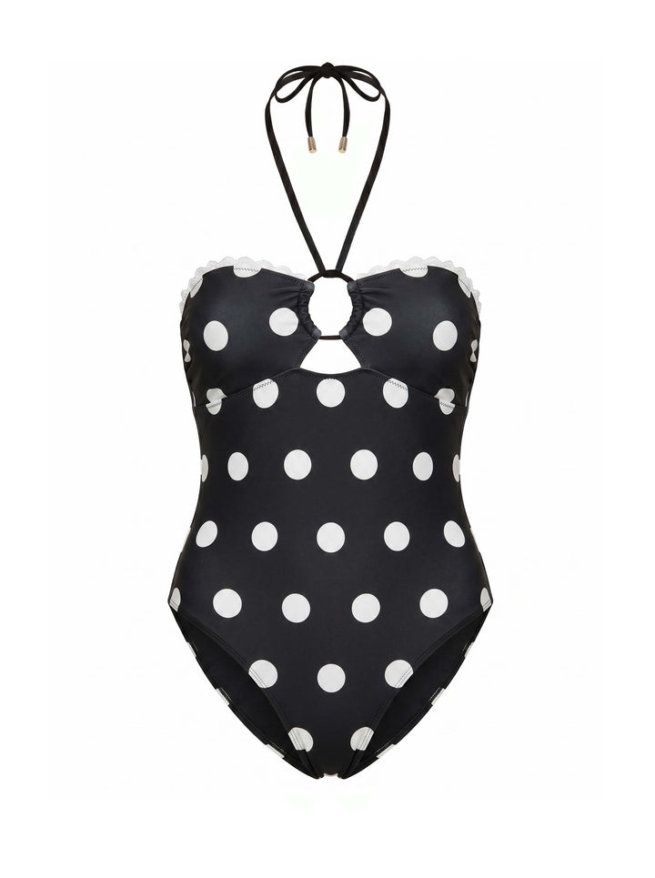 Paris Blush Reversible One Piece Swimsuit
