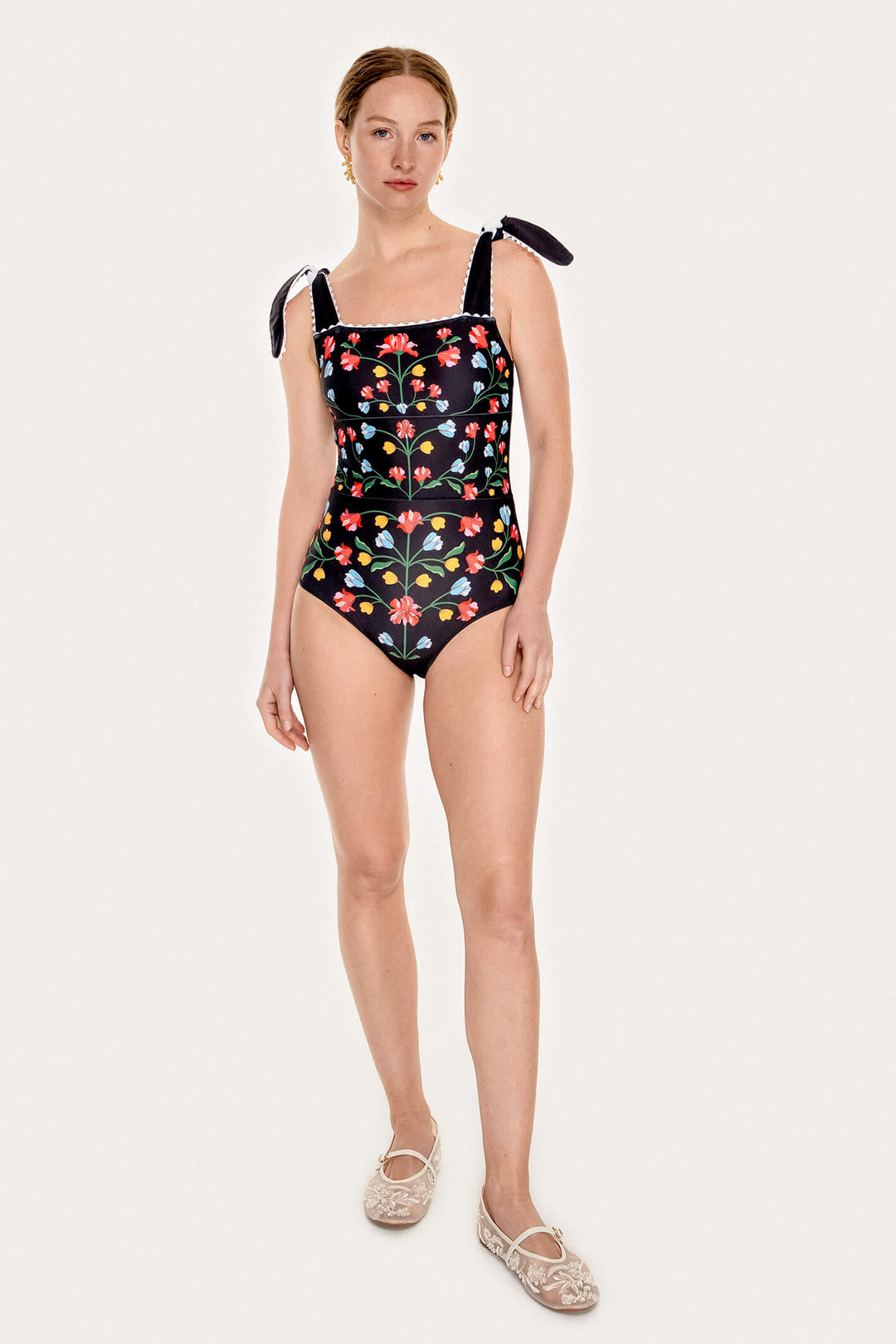 Day/Night Glow Reversible One-Piece Swimsuit