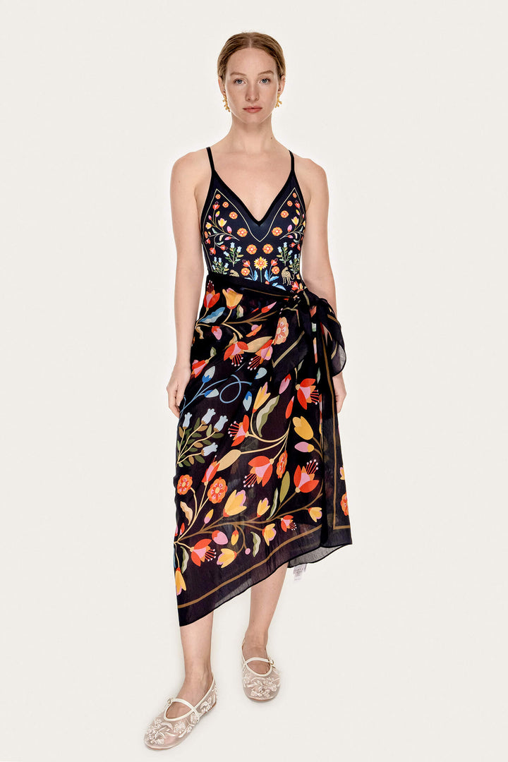 Beach Sarong Wrap - Night Imagination