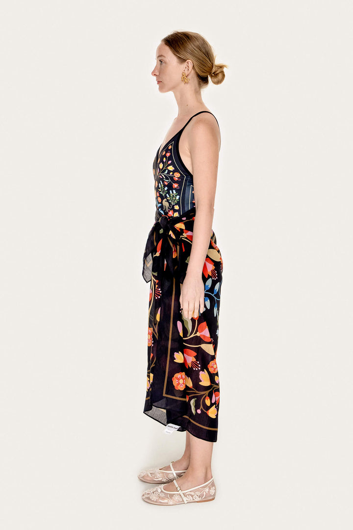 Beach Sarong Wrap - Night Imagination