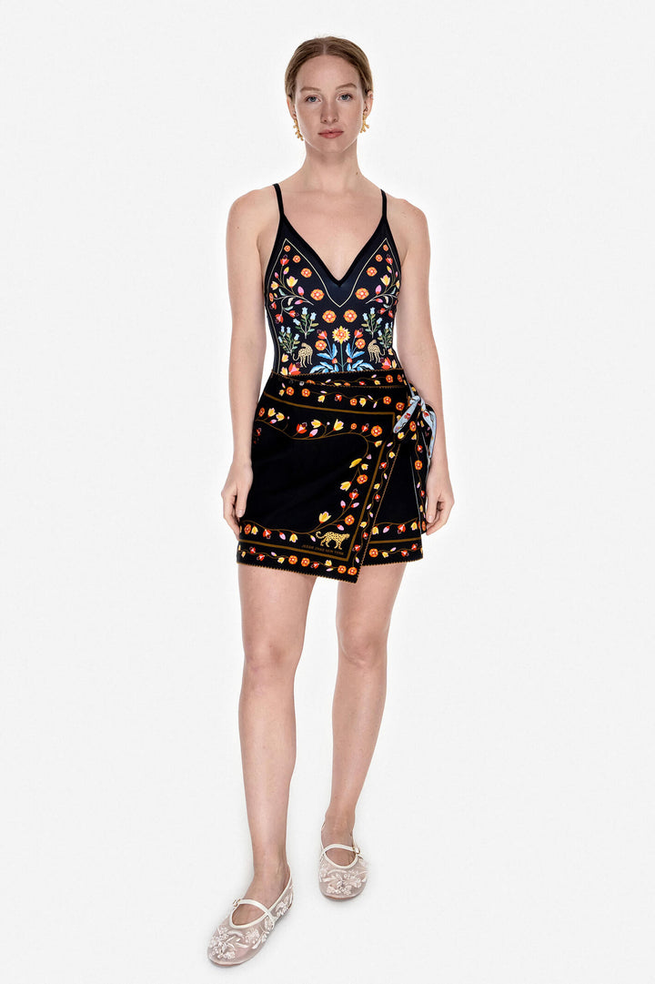 Swim Cover Up Skirt-Night Imagination