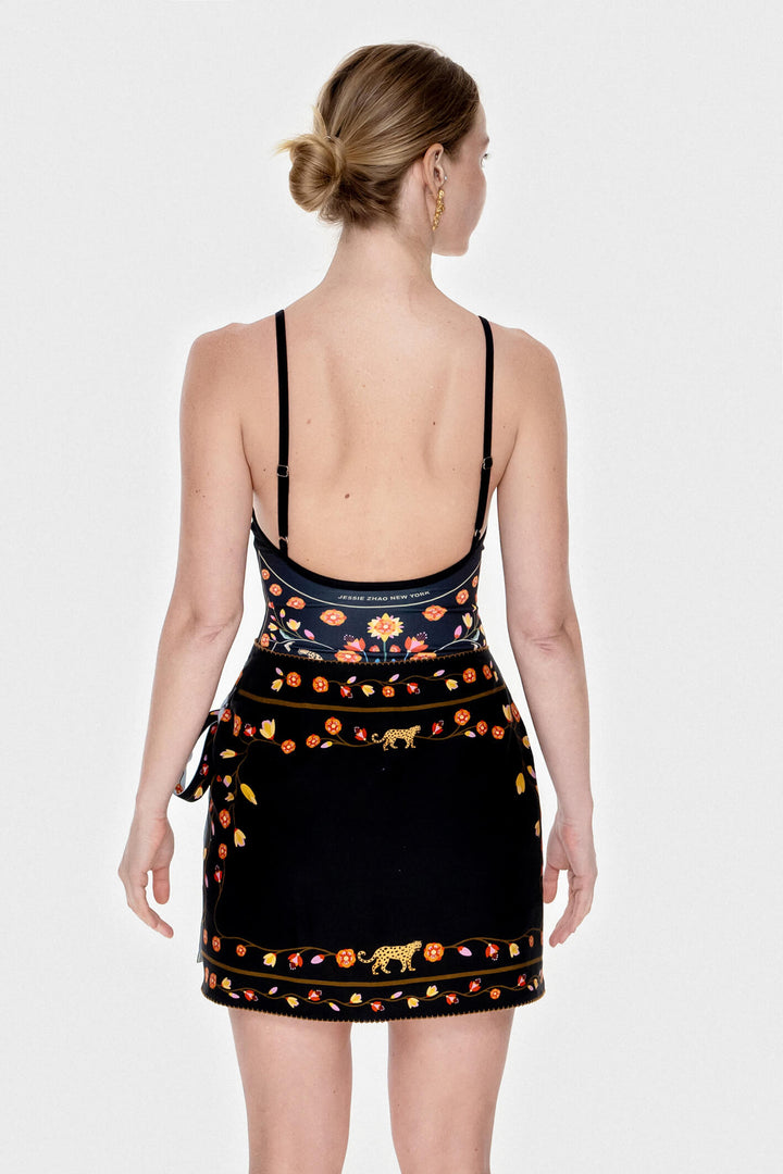 Swim Cover Up Skirt-Night Imagination