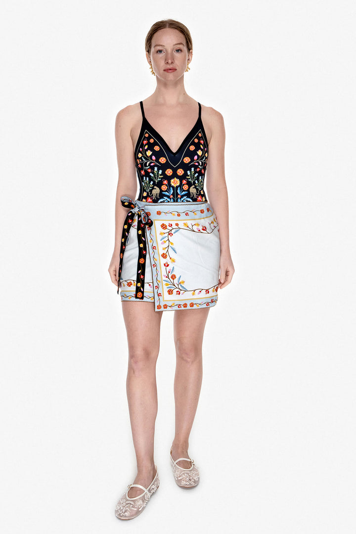 Swim Cover Up Skirt-Night Imagination