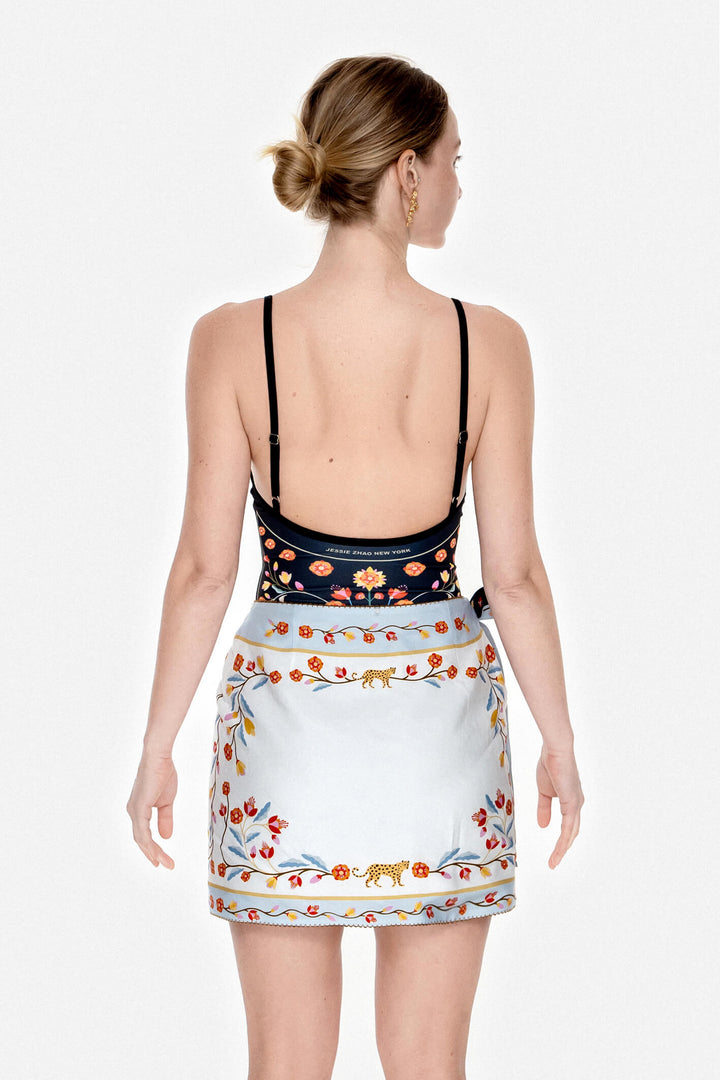 Swim Cover Up Skirt-Night Imagination