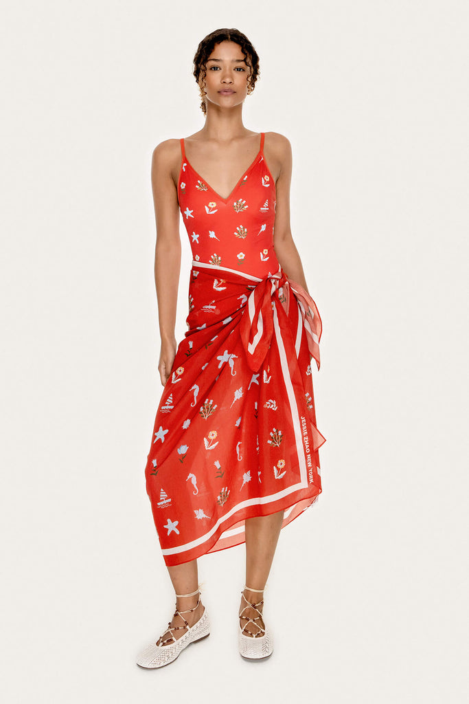 Beach Sarong Wrap Tides