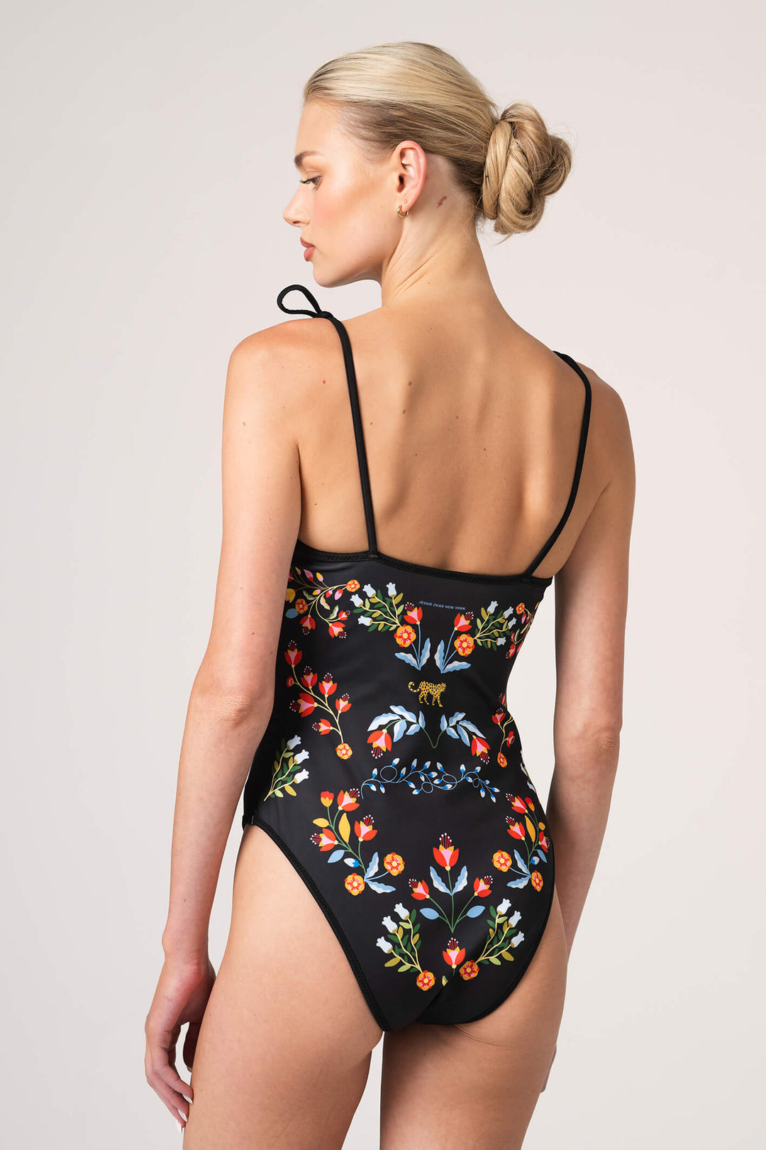 Night Imagination Reversible Cutout One Piece Swimsuit