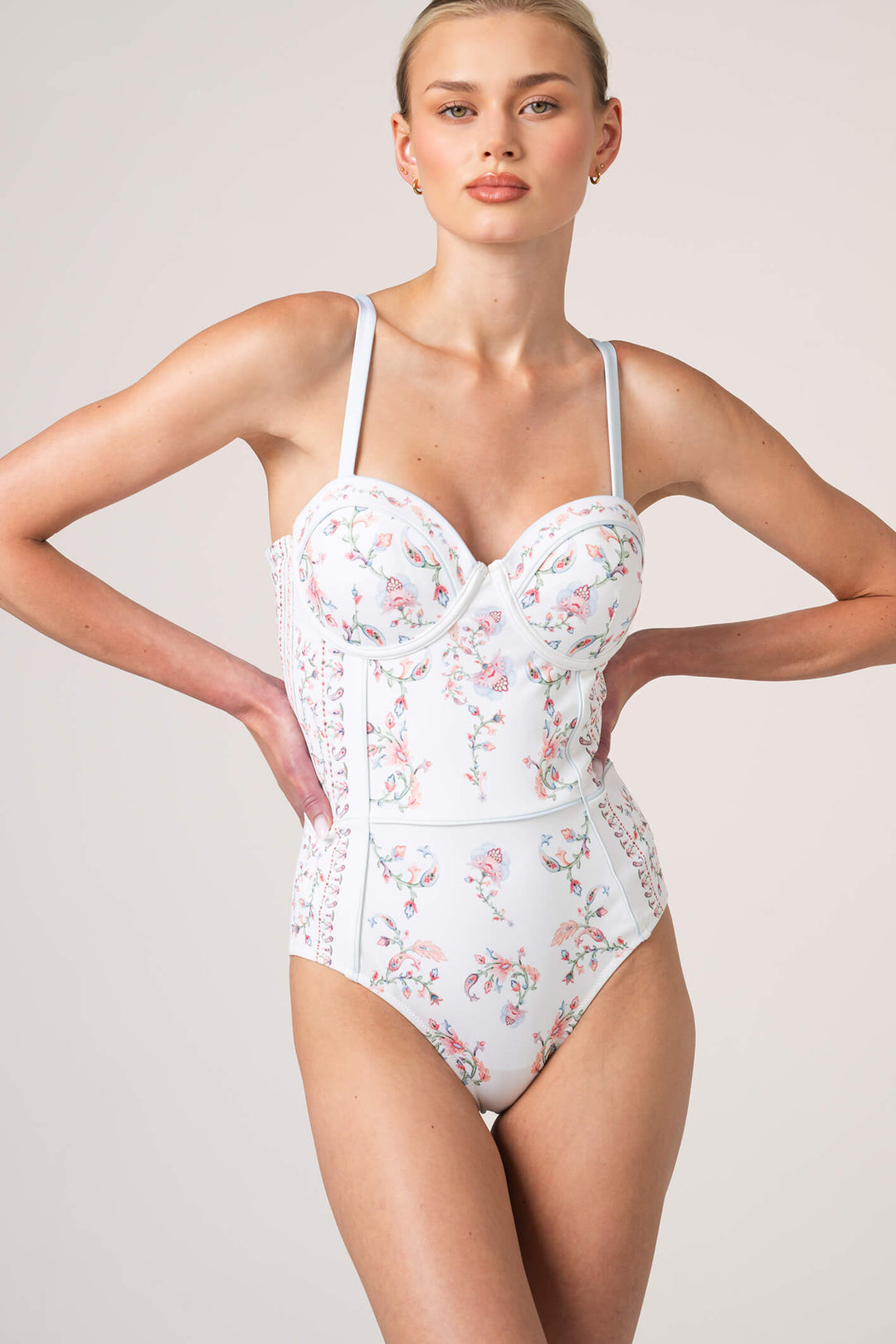Baroque Blossom One Piece Swimsuit