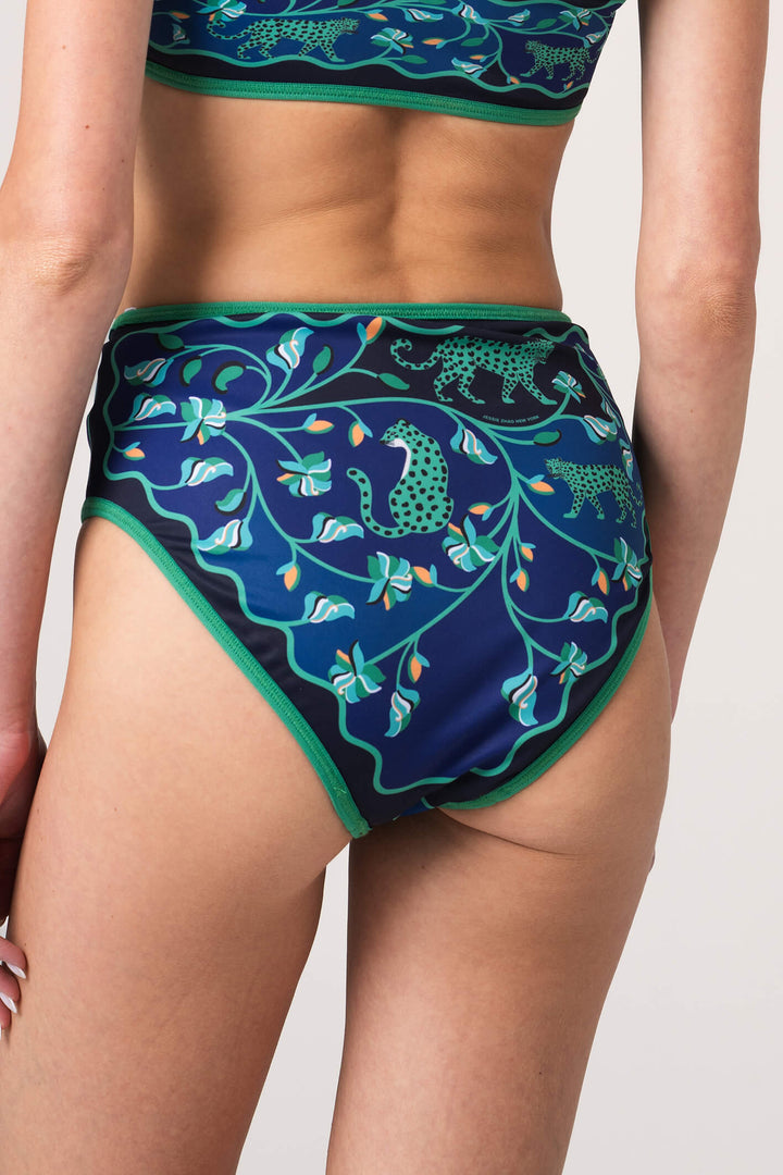 Verdant Wild Reversible Bikini Bottom