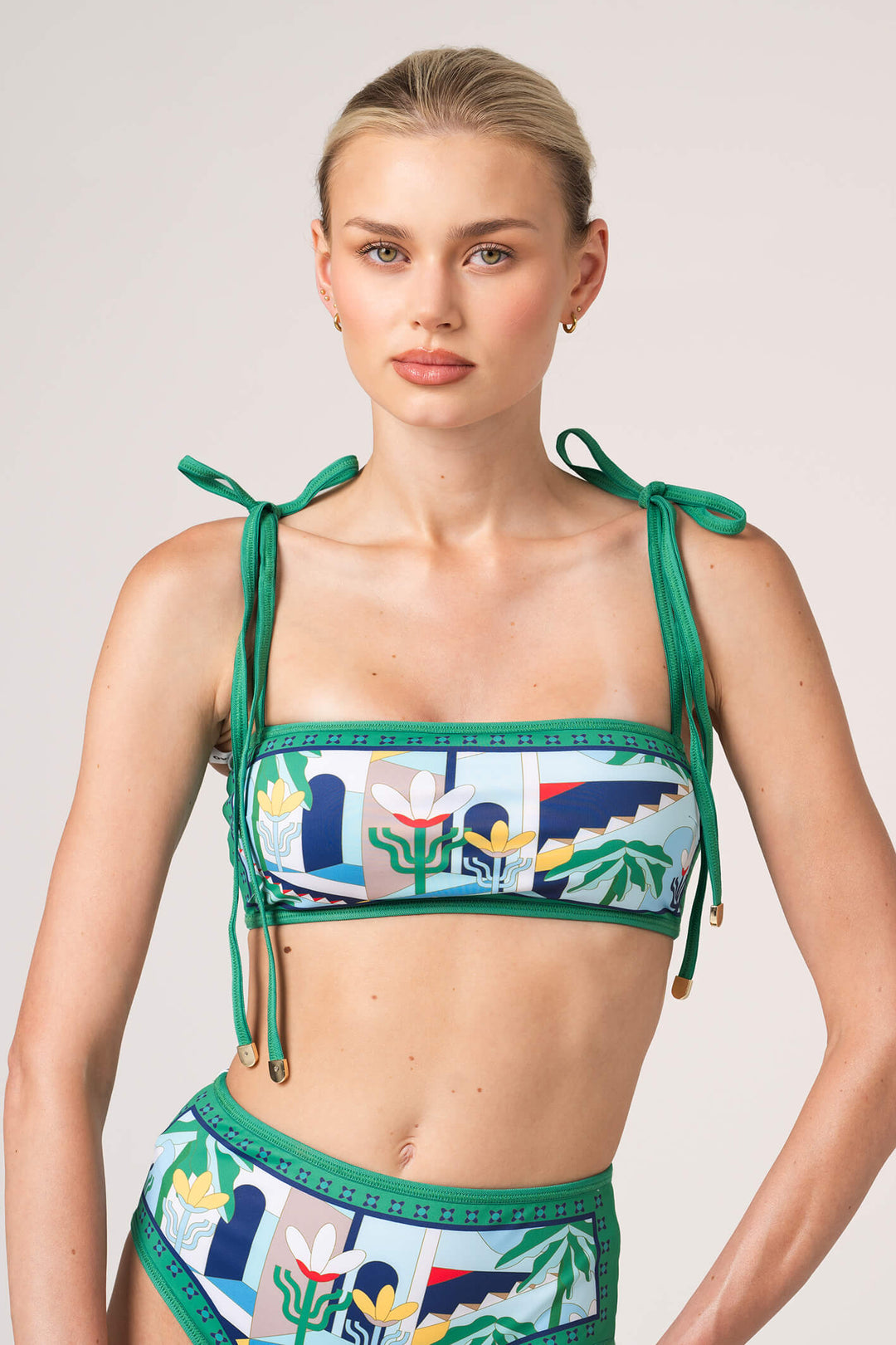 Verdant Wild Reversible Bikini Top