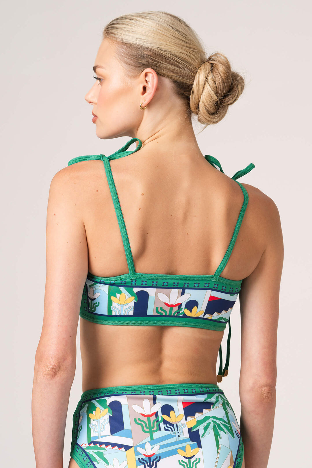 Verdant Wild Reversible Bikini Top