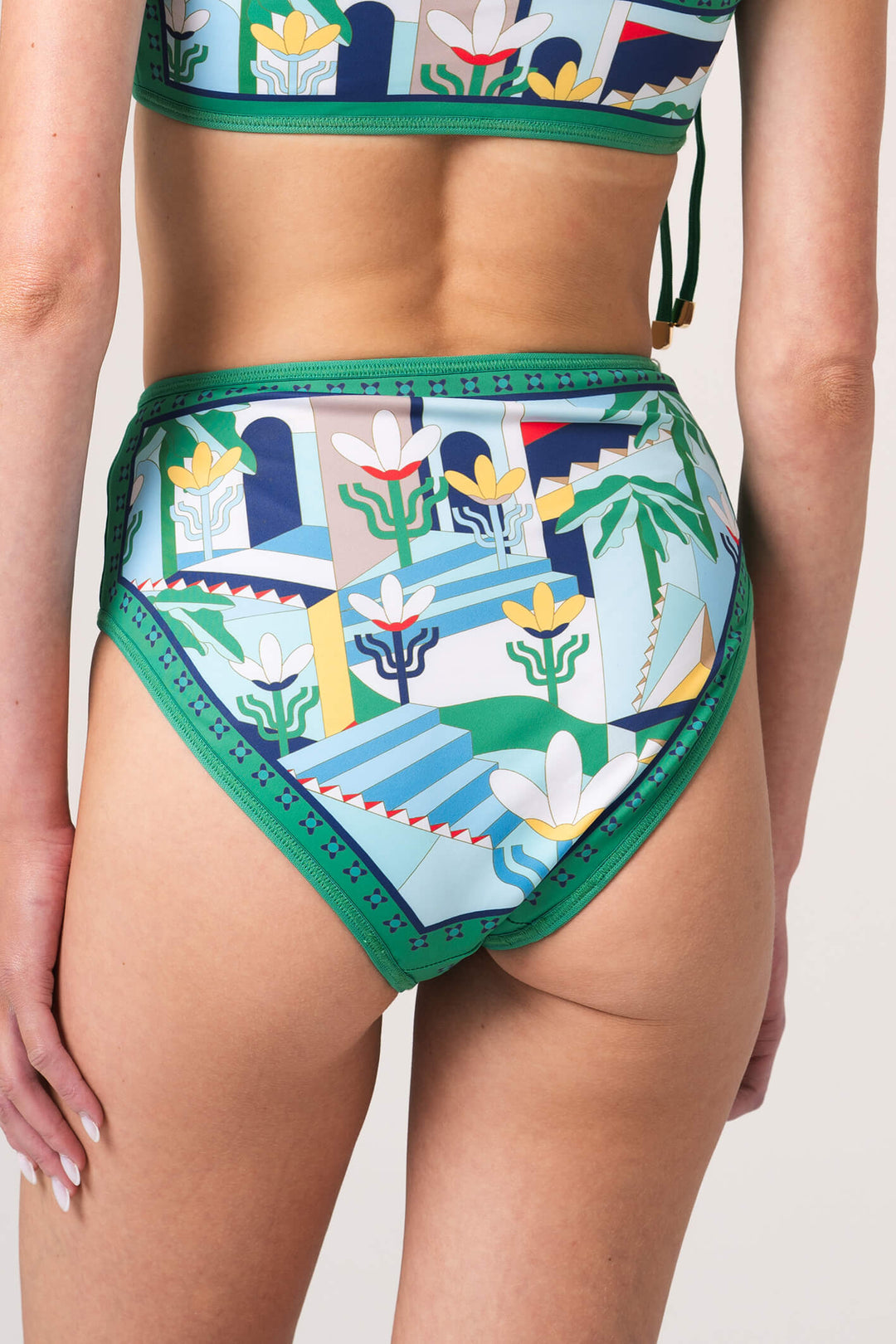 Verdant Wild Reversible Bikini Bottom