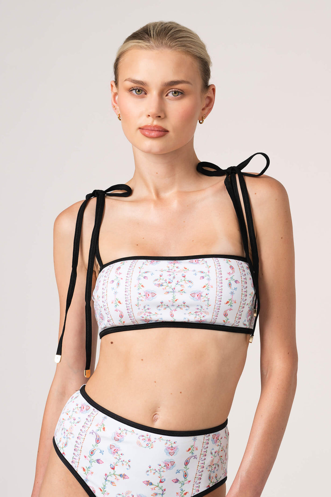 Starlit Bloom Reversible Bikini Top
