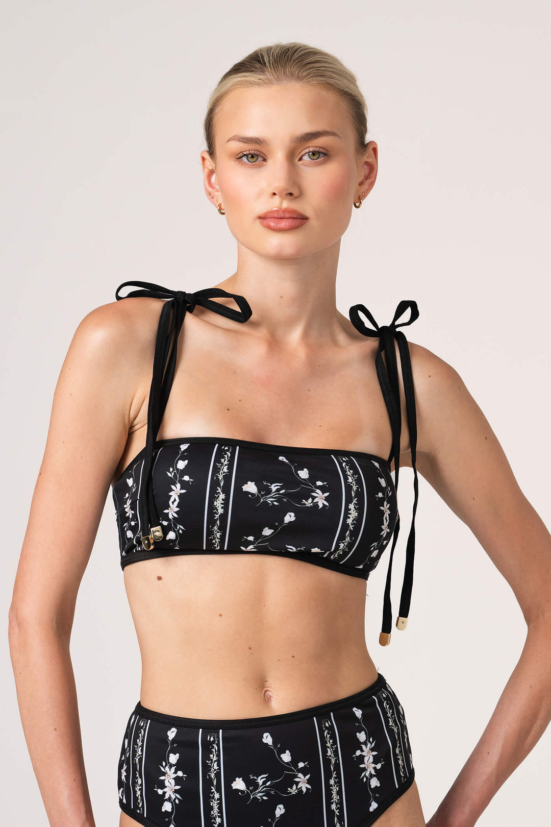 Starlit Bloom Reversible Bikini Top
