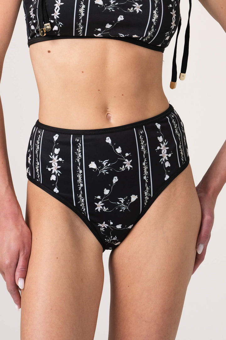 Starlit Bloom Reversible Bikini Bottom