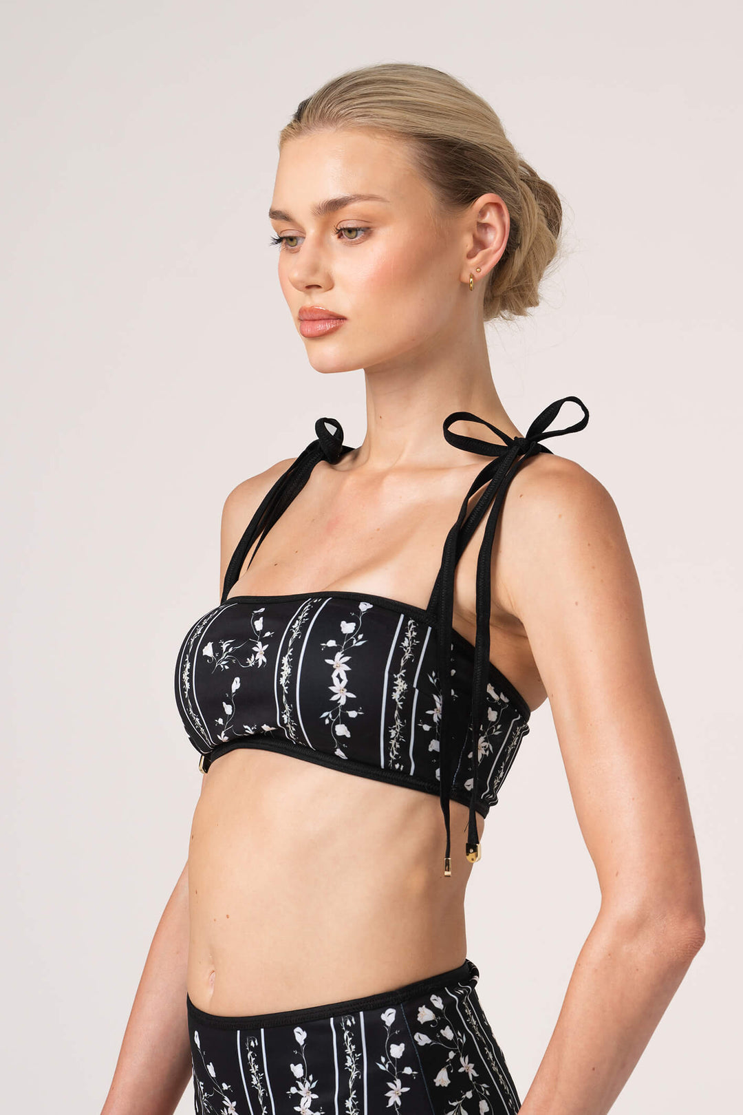 Starlit Bloom Reversible Bikini Top