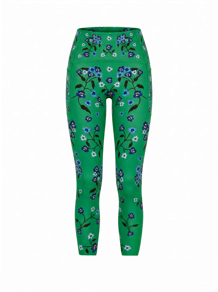 Emerald Echo High-Waisted 7/8 Legging