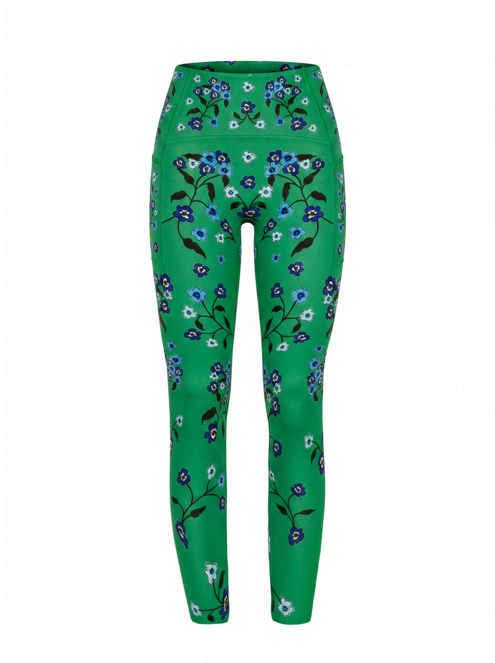 Emerald Echo High-Waisted Legging