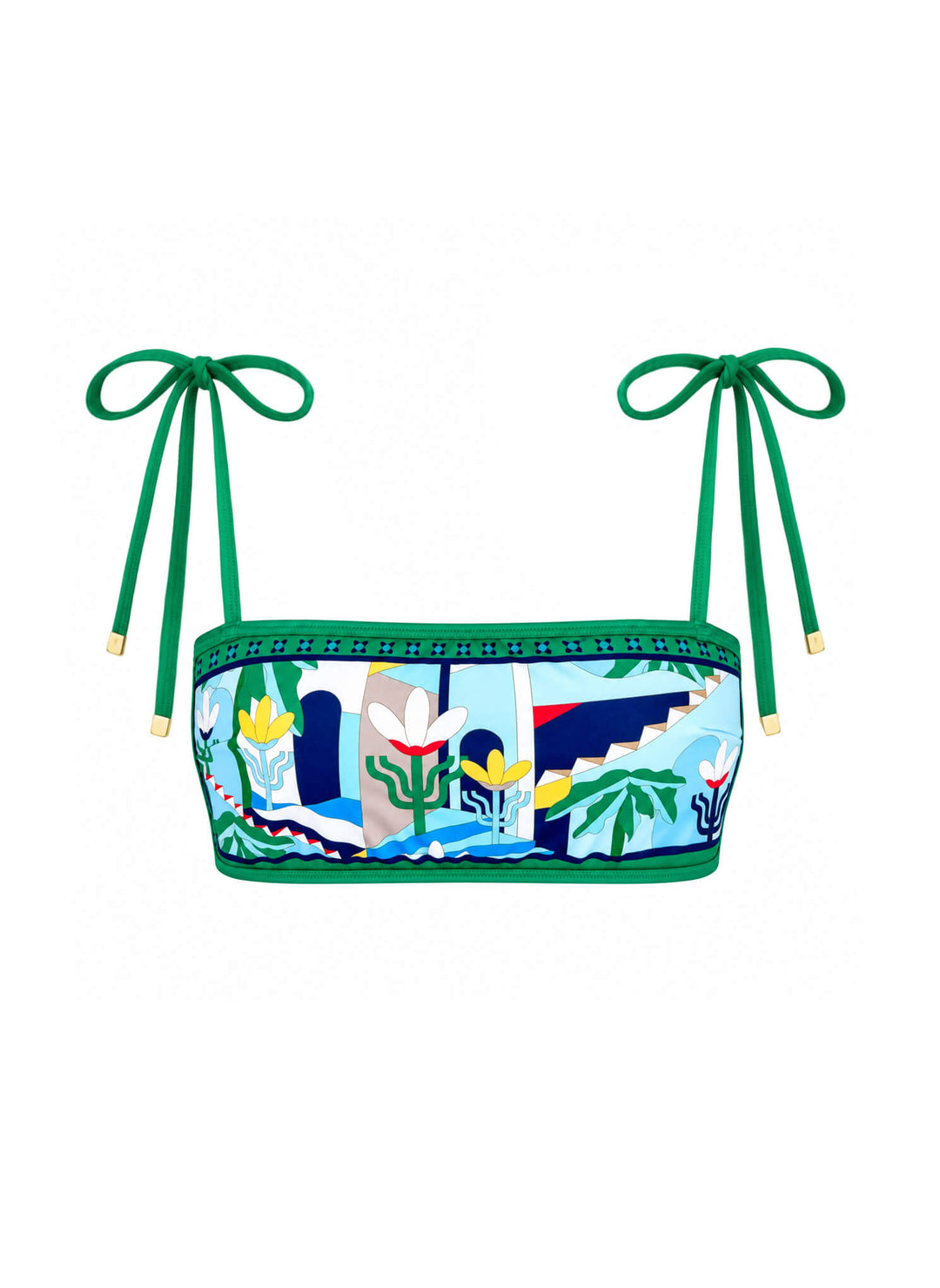 Verdant Wild Reversible Bikini Top
