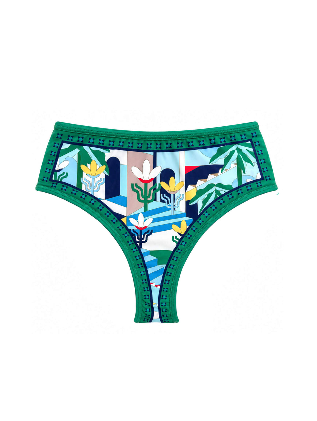Verdant Wild Reversible Bikini Bottom