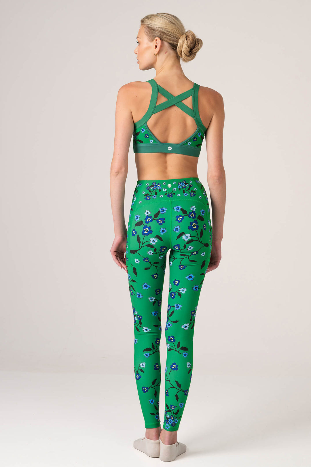 Emerald Echo High-Waisted Legging