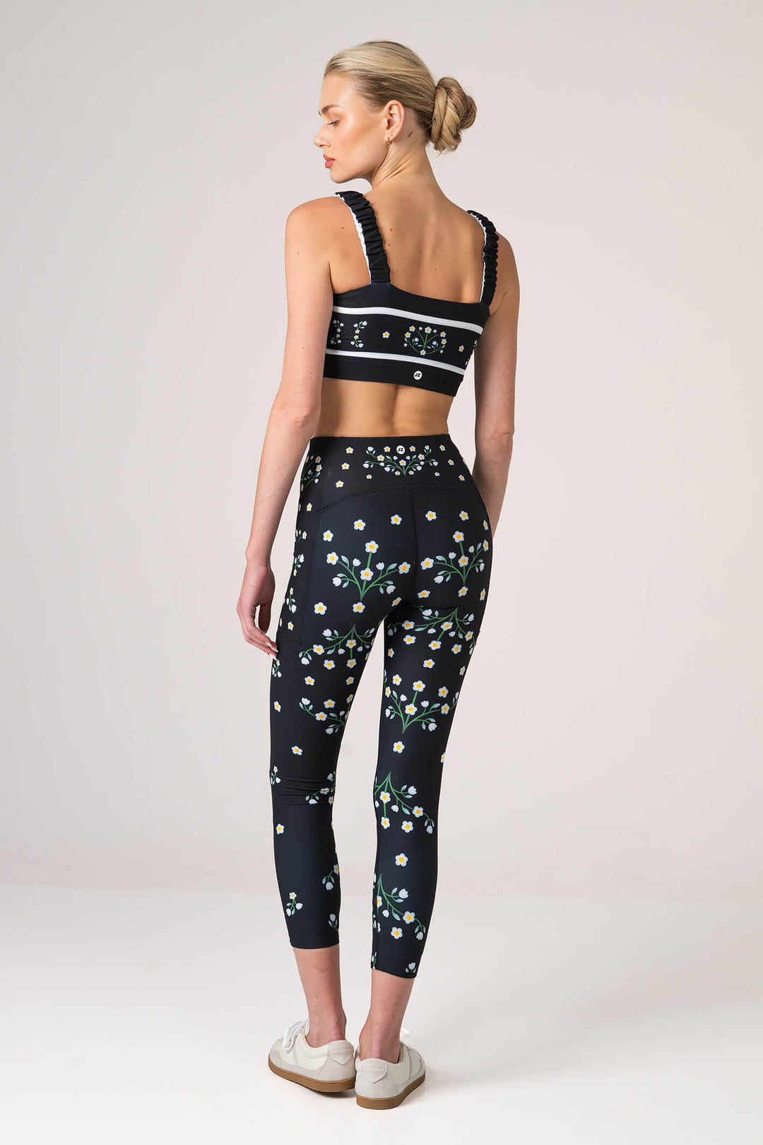 Night Garden High-Waisted 7/8 Legging