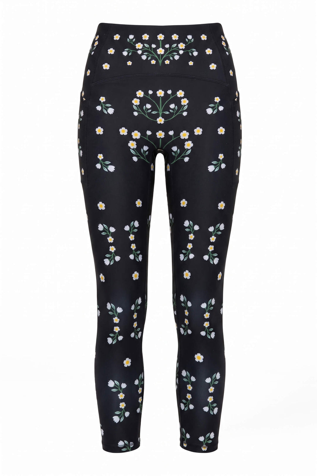 Night Garden High-Waisted 7/8 Legging