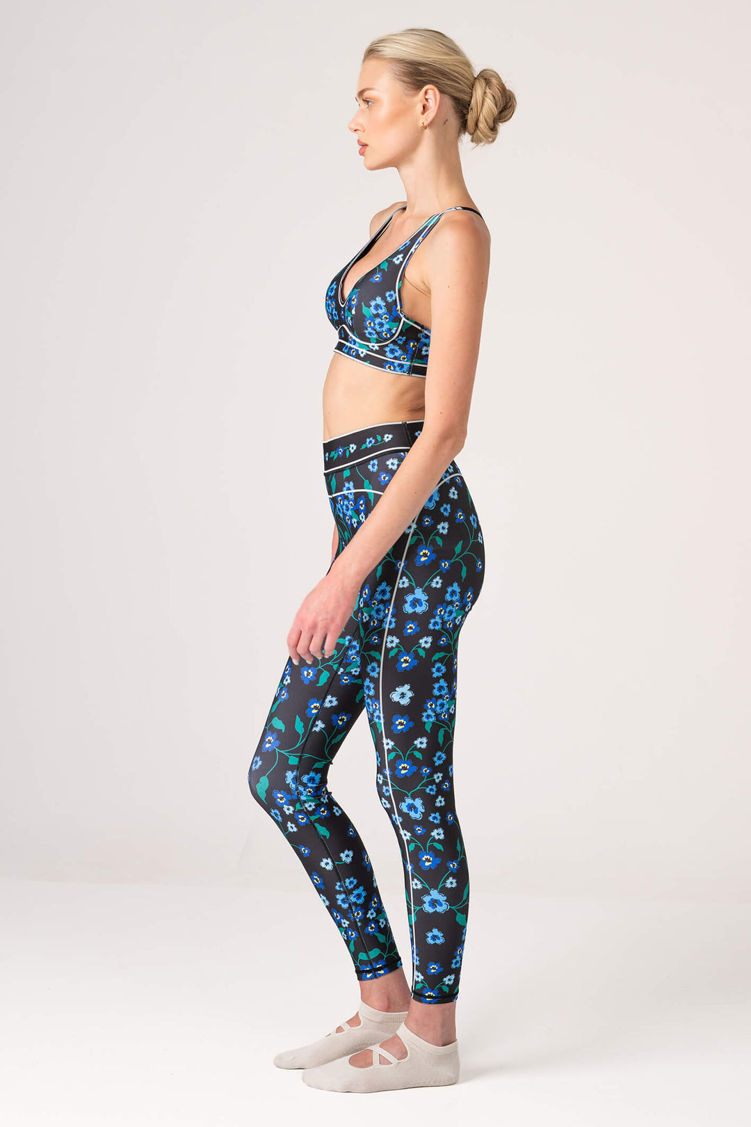 Garden Nocturne High-Waisted Legging