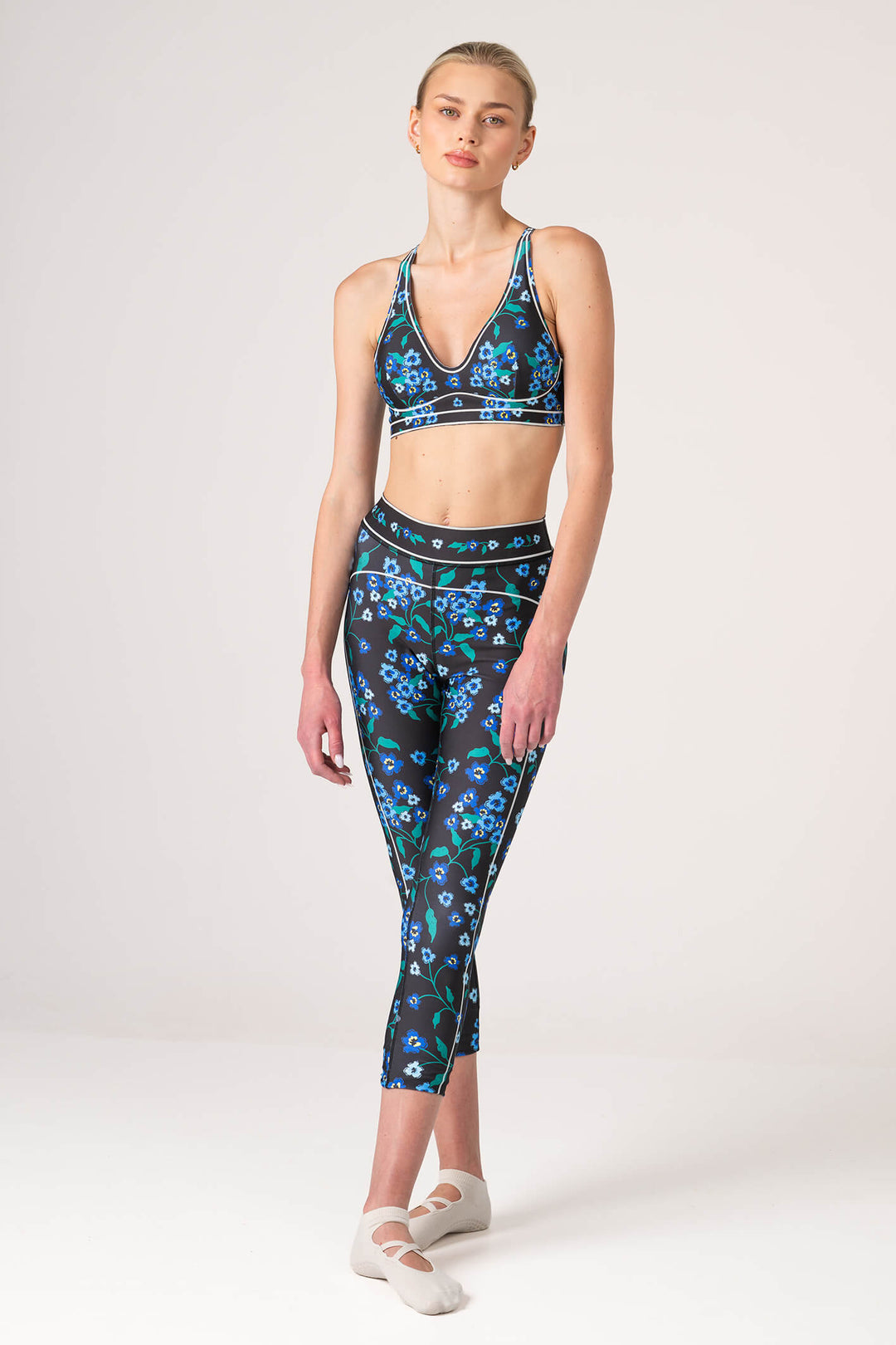 Garden Nocturne Sports Bra