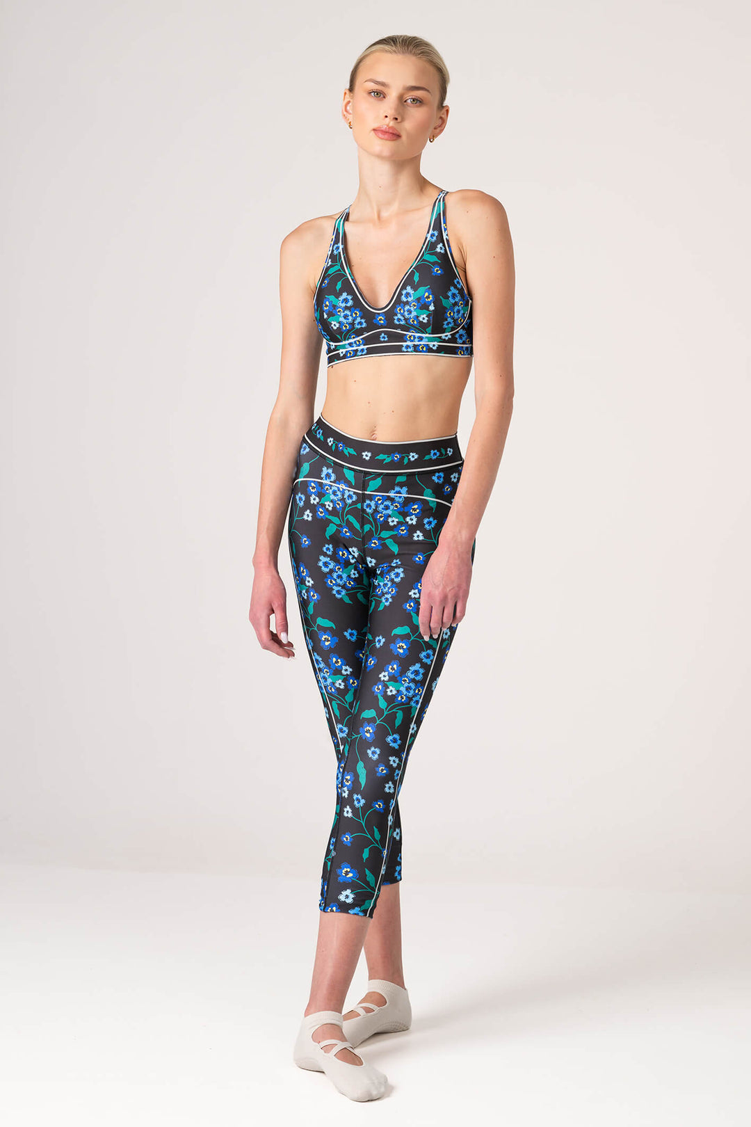 Garden Nocturne High-Waisted 7/8 Legging