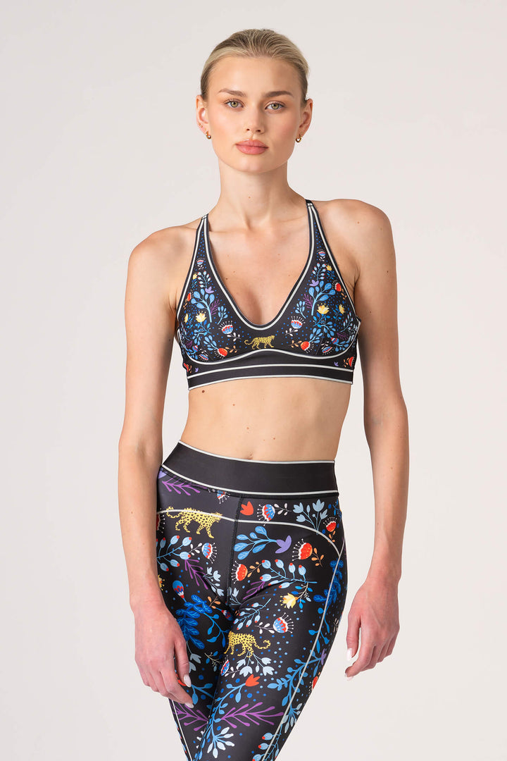 Amazon Rainforest Sports Bra